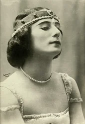 Retrato de Anna Pavlowa (foto)