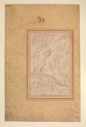 Dragón y nubes, ca. 1600