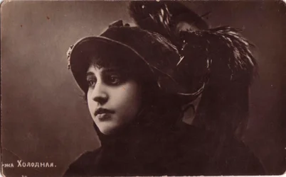 Vera Kholodnaya, actriz de cine mudo rusa