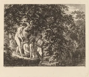 Chica llevando una cesta de frutas, 1770
