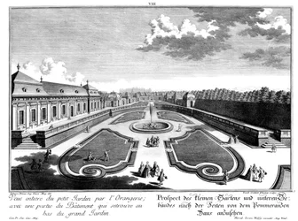 Folleto del "Pequeño Jardín"