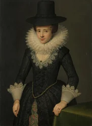 Retrato de Anna Boudaen Courten