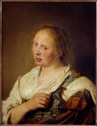 Retrato de un joven campesino flamenco