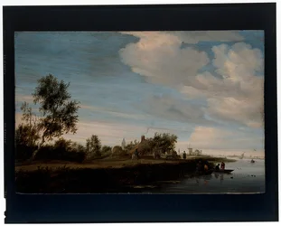 Una casa junto al río