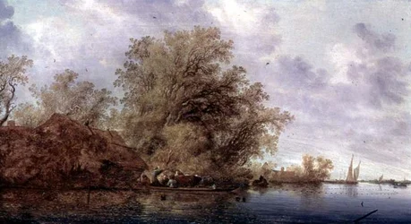 Paisaje fluvial boscoso