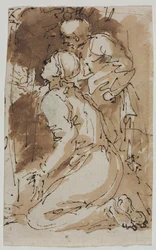 Estudios de figuras, c. 1640-1649
