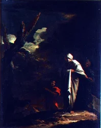Paisaje con figuras