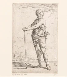 Soldado con martillo de batalla Figuras pequeñas (título de la serie) Figurilla (título de la serie)