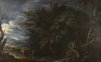 Paisaje con Mercurio y el Leñador Deshonesto