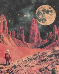 Astronauta del Planeta Rojo