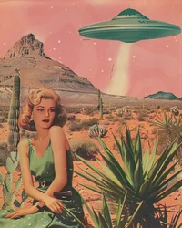 Encuentro con un ovni en el desierto