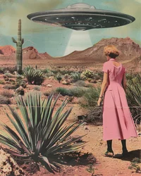 Encuentro con un ovni en el desierto