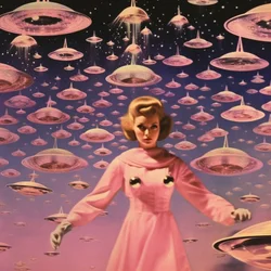 Una glamurosa invasión de ciencia ficción