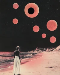 Pink Beach: Sueño Cósmico