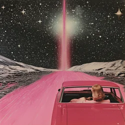 El viaje cósmico del coche rosa