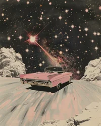Convertible rosa Cosmic Drive