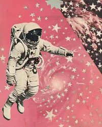 Astronauta de la Galaxia Rosa