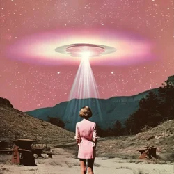 Secuestro alienígena al estilo retro
