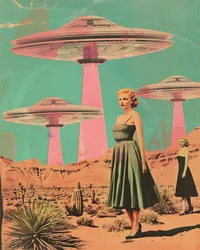 Encuentro retro en el desierto