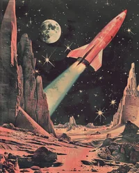 Aventura espacial retro