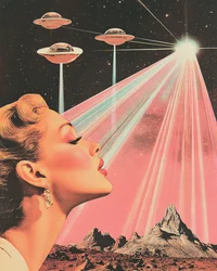 Glamour espacial retro