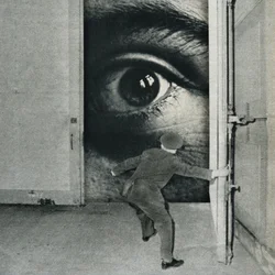 Una mirada surrealista más allá de la puerta