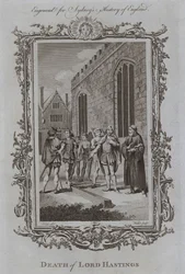 Muerte de Lord Hastings (grabado)