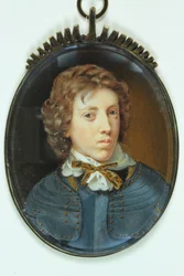 Charles Cavendish, vizconde de Mansfield (esmalte)