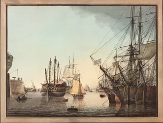 En el puerto