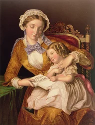 La primera lección, pub. por Baxter, 1855