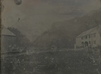 Casa y granero sin título, 1841