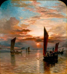 Atardecer sobre el Forth