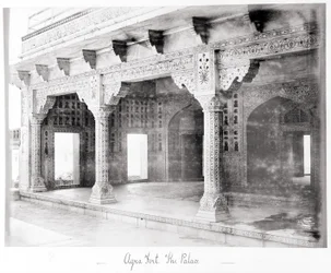 Fuerte de Agra, el palacio