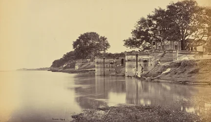 Cawnpore; Suttee Chowra Ghat, escenario de la masacre