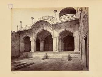 Delhi; el palacio, la Moti Masjid (Mezquita de las Perlas)