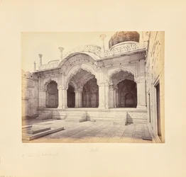 Delhi; el palacio, la Moti Masjid (Mezquita de la Perla)