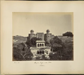 Lahore; Huzoori Bagh y Fuerte