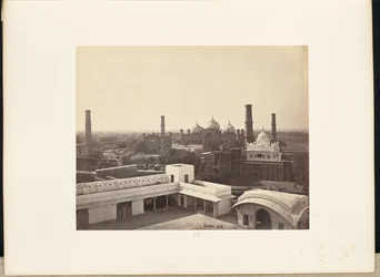 Lahore; Vista desde el Palacio del Fuerte