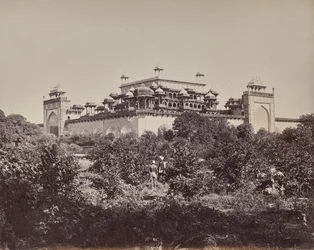 Secundra cerca de Agra. El mausoleo del emperador Akbar