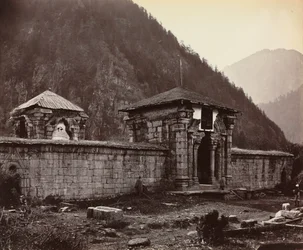Temple at Naveshera, Kashmir, India