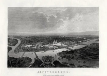 San Petersburgo, Rusia, siglo XIX