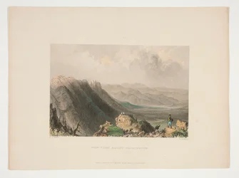 Vista desde Mount Washington, ilustración para Nathaniel Parker Willis