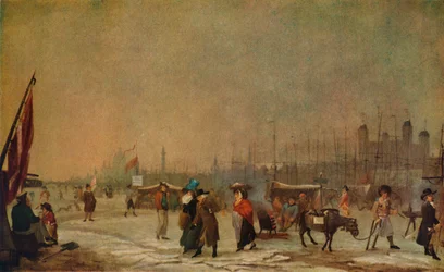 Escarcha en el Támesis, 1788-1789, 1930