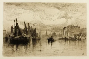 Un día nublado en Venecia