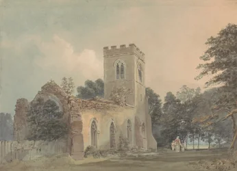 Antigua iglesia de San Lorenzo, Ayot St. Lawrence, Hertfordshire