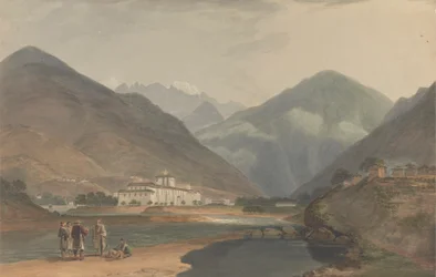 La antigua capital de invierno de Bután en Punakha Dzong