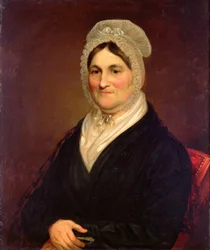 El gorro de encaje (óleo sobre tabla)