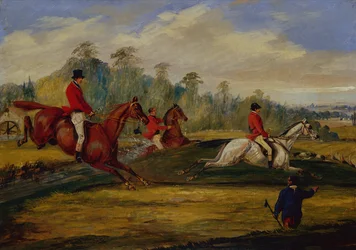 Escena de caza