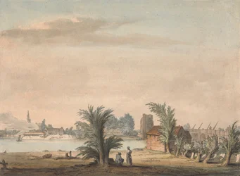 Iglesia y puente de Putney