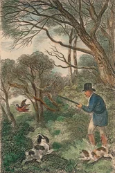 Caza de becadas, 1819